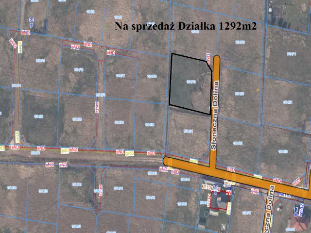 Działka rolno-budowlana Dobra, ul. Słoneczna Dolina. Zdjęcie 1