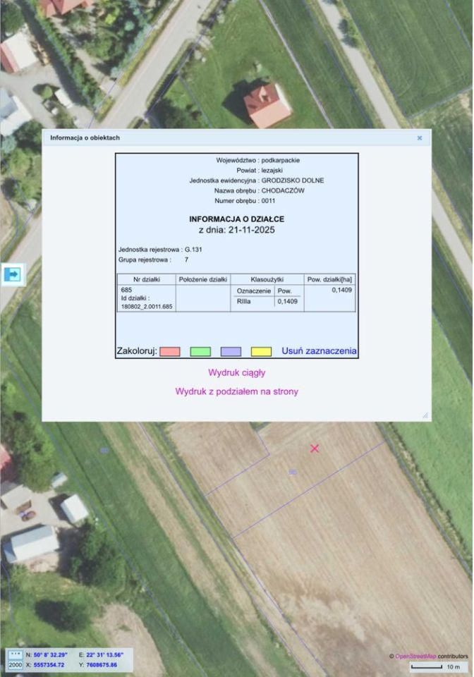 Działka rolna Chodaczów. Zdjęcie 2