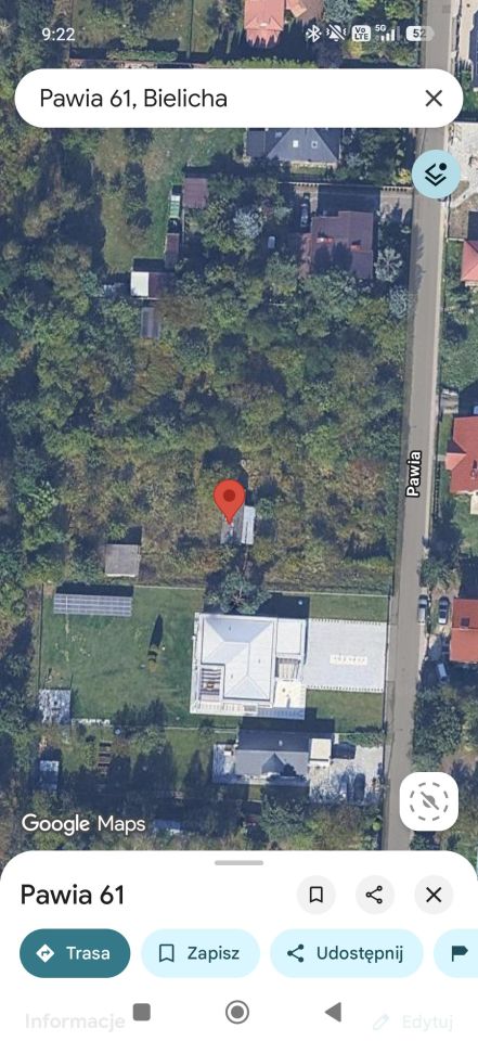 Działka rolno-budowlana Bielicha, ul. Pawia. Zdjęcie 1