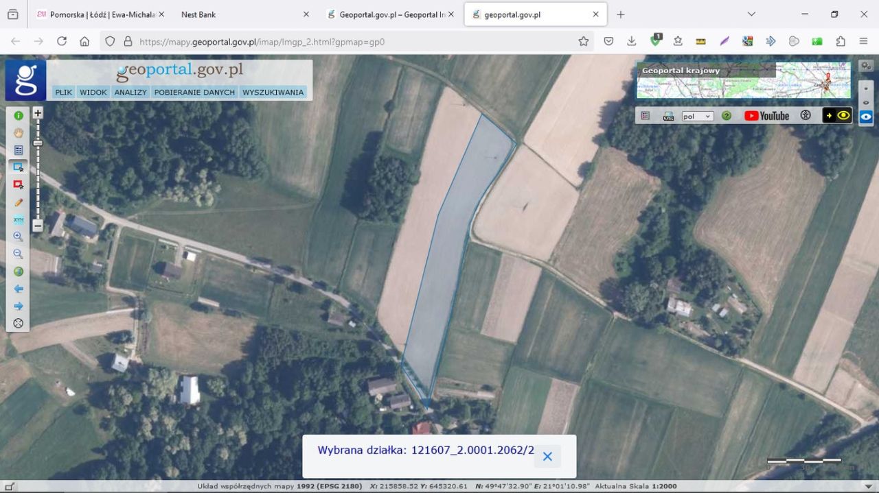 Działka budowlana Rzepiennik Strzyżewski. Zdjęcie 3