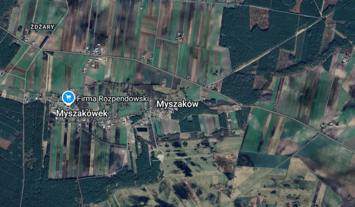 Działka rolna Myszaków