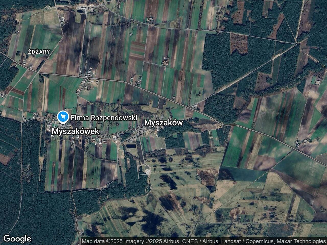 Działka rolna Myszaków