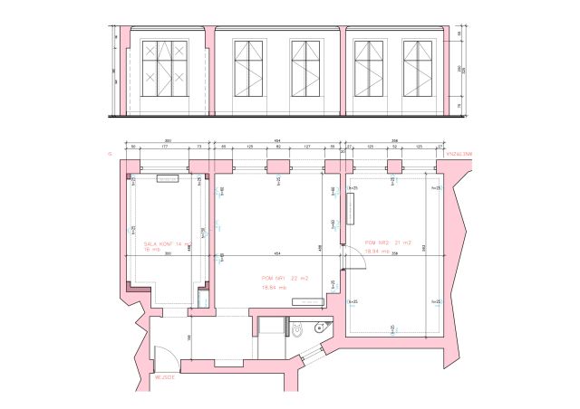 Mieszkanie 3-pokojowe Katowice Śródmieście, ul. Jagiellońska. Zdjęcie 1