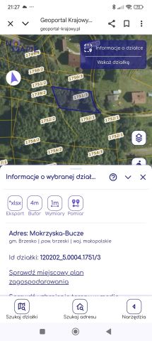 Działka rolno-budowlana Bucze Zagrody, ul. Skotnik. Zdjęcie 1