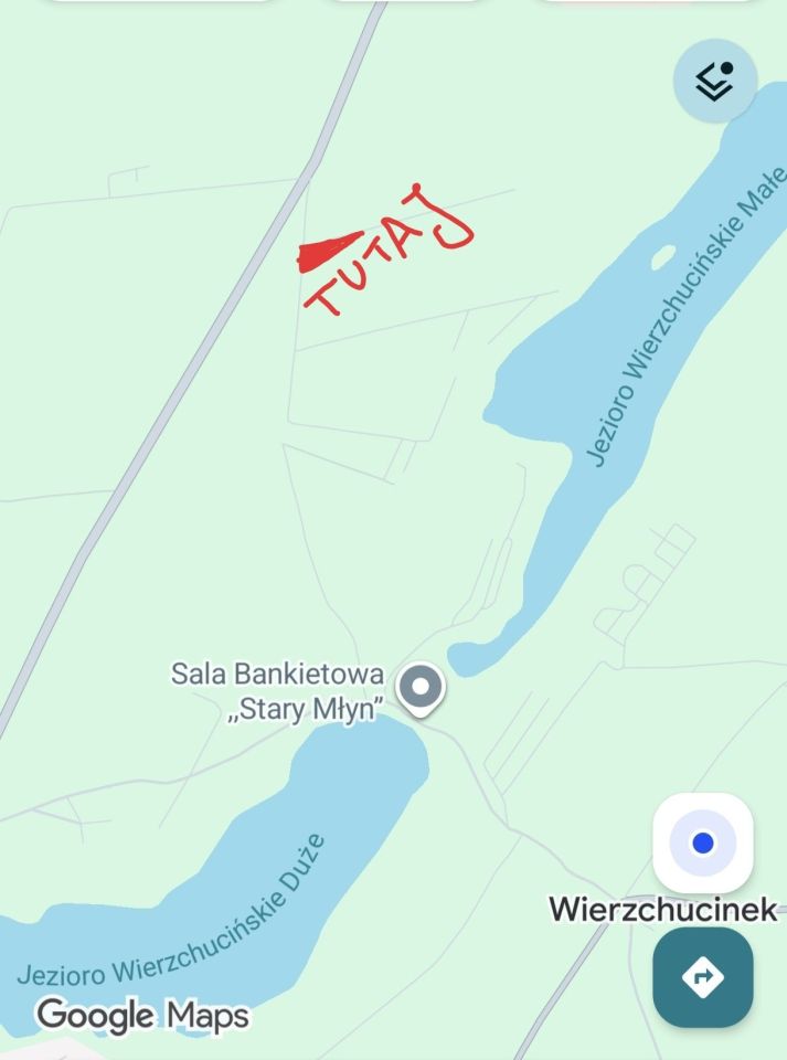 Działka rolna Krąpiewo. Zdjęcie 1