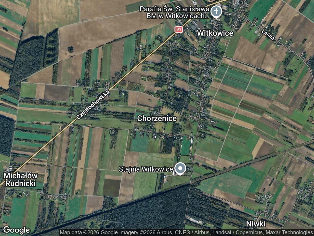 Działka leśna Chorzenice. Zdjęcie 1