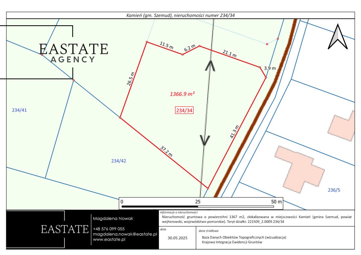 Działka inwestycyjna Kamień. Zdjęcie 19