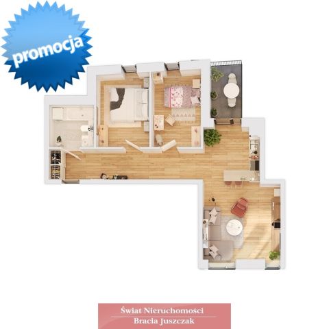 Mieszkanie 3-pokojowe Brzeg, ul. Bohaterów Westerplatte. Zdjęcie 2