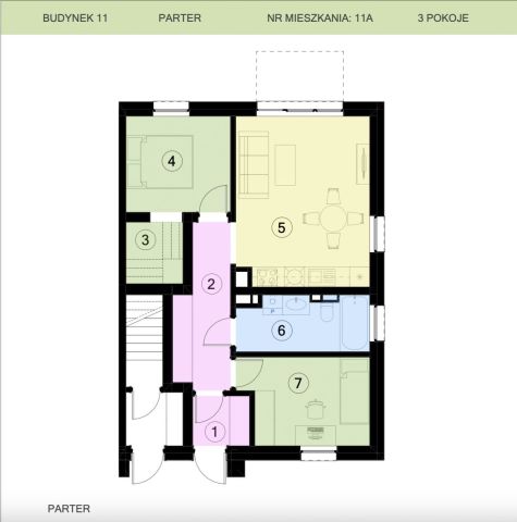 Mieszkanie 3-pokojowe Jasło, ul. Klasztorna. Zdjęcie 10