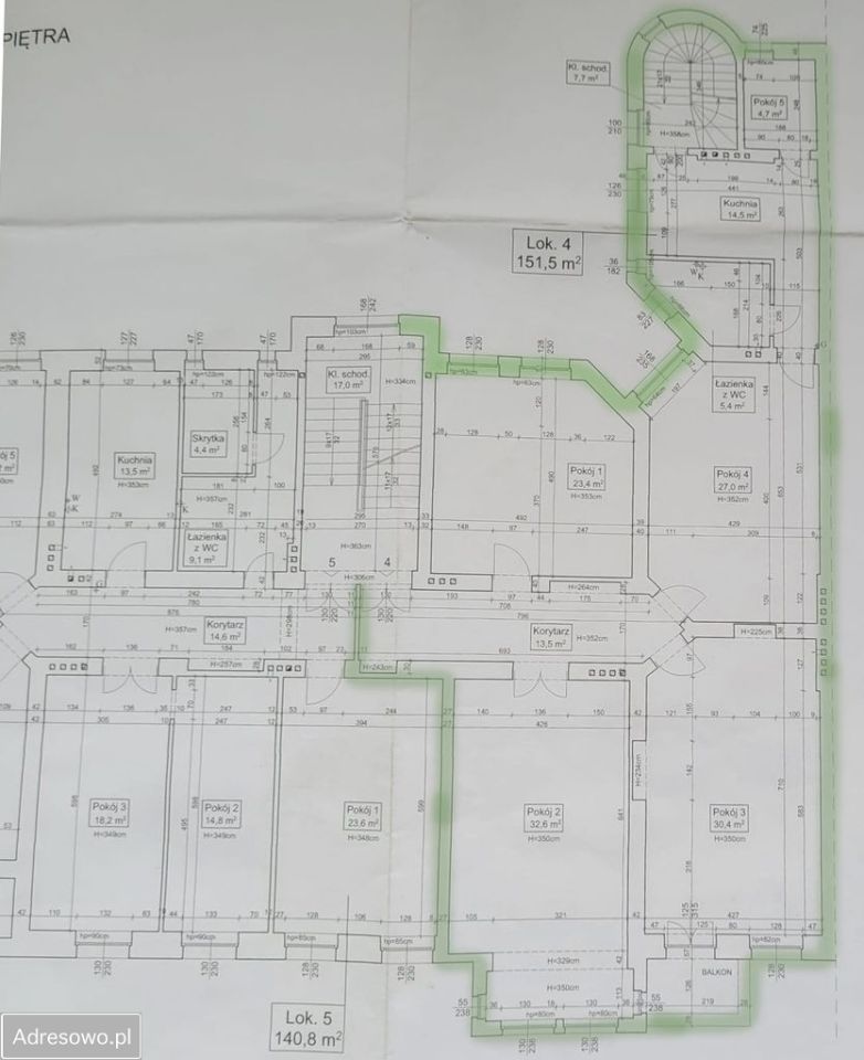 Mieszkanie 5-pokojowe Poznań Grunwald, ul. Andrzeja i Władysława Niegolewskich. Zdjęcie 6