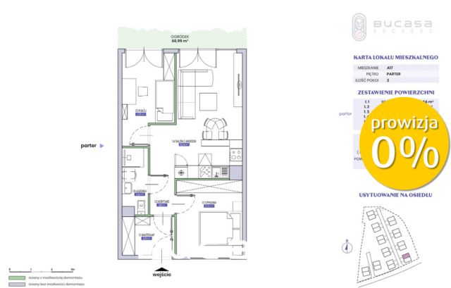 Mieszkanie 3-pokojowe Kraków. Zdjęcie 4
