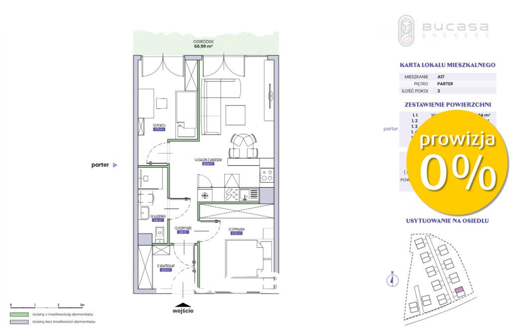 Mieszkanie 3-pokojowe Kraków. Zdjęcie 4