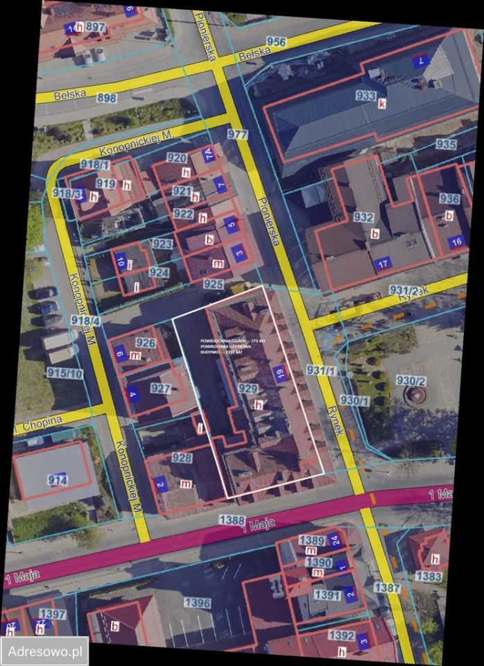 Lokal Ustrzyki Dolne, rynek Rynek. Zdjęcie 2