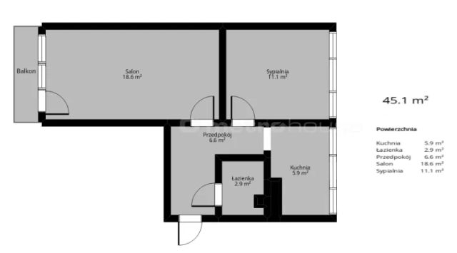 Mieszkanie 2-pokojowe Łódź Teofilów, ul. Wici. Zdjęcie 3