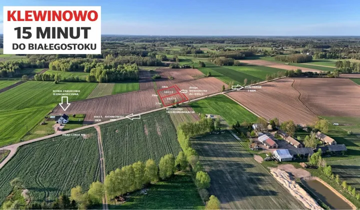 Działka rolno-budowlana Klewinowo