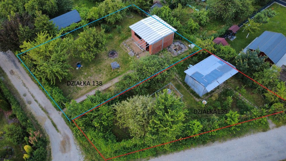 Działka rod Olsztyn