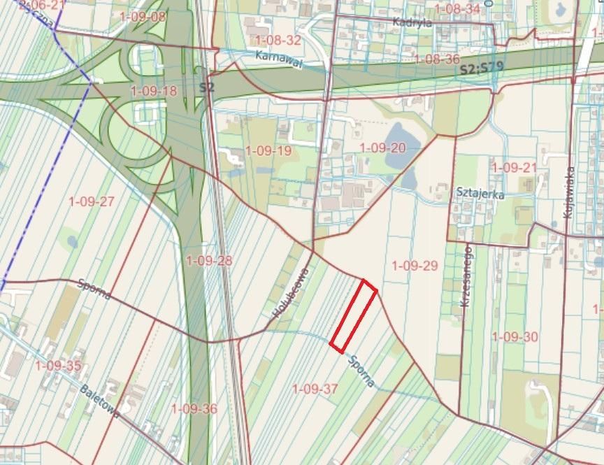 Działka inwestycyjna Warszawa Ursynów, ul. Sporna. Zdjęcie 5