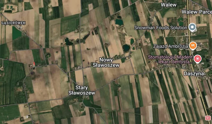 Działka rolna Nowy Sławoszew