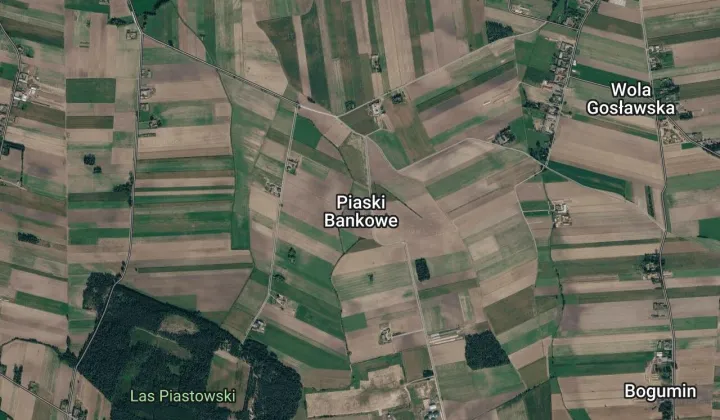 Działka rolna Piaski Bankowe