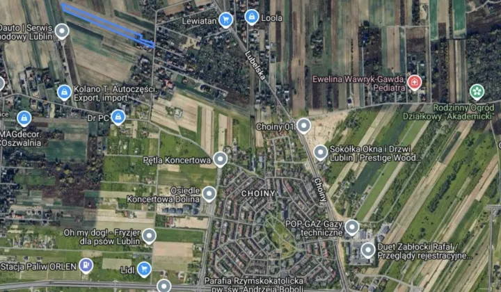 Działka rolno-budowlana Jakubowice Konińskie, ul. Dębina