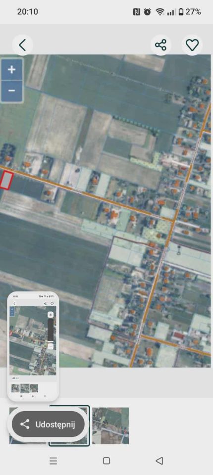 Działka budowlana Srebrzyszcze, ul. Osiedlowa. Zdjęcie 2