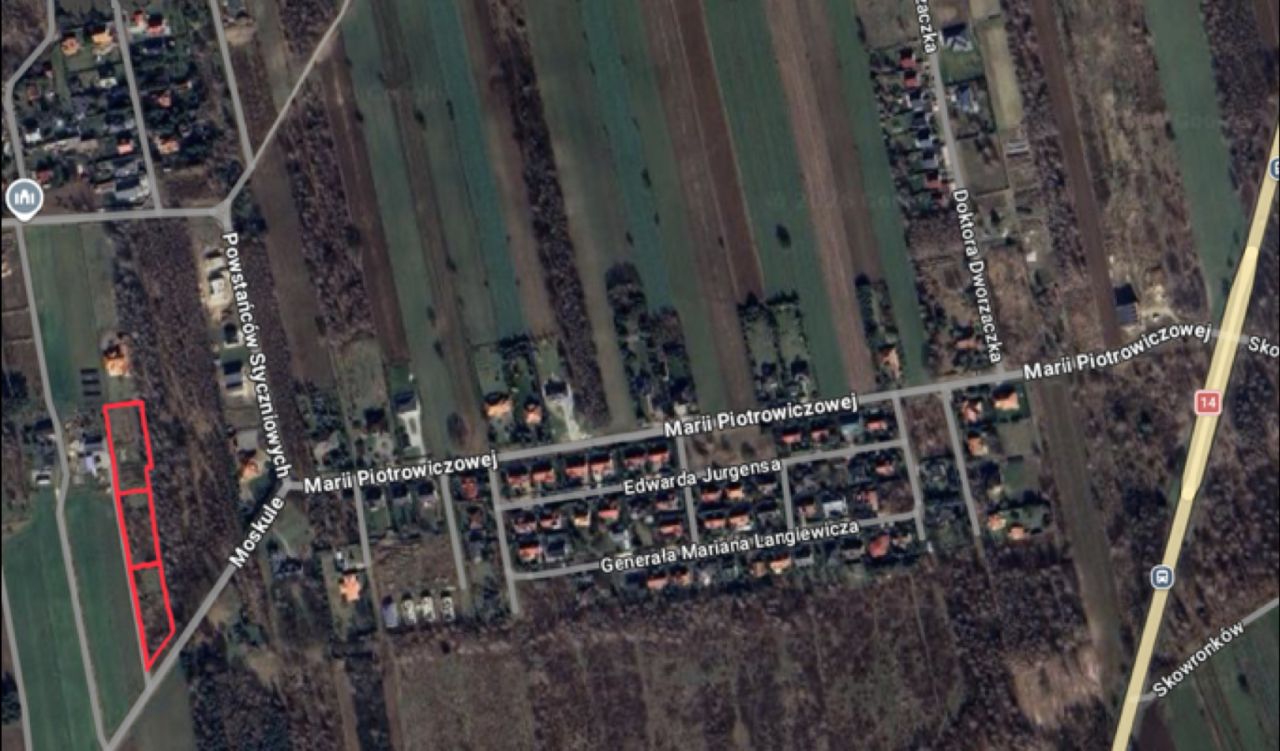 Działka rolno-budowlana Dobra-Nowiny, Moskule. Zdjęcie 3