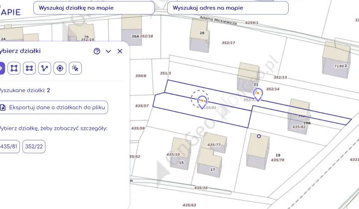Działka budowlana Cięcina Dolna Cięcina, ul. Bratków
