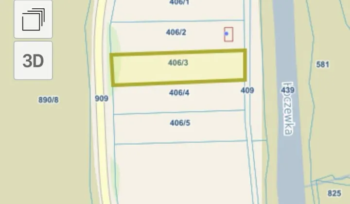 Działka budowlana Zahoczewie, zachoczewie