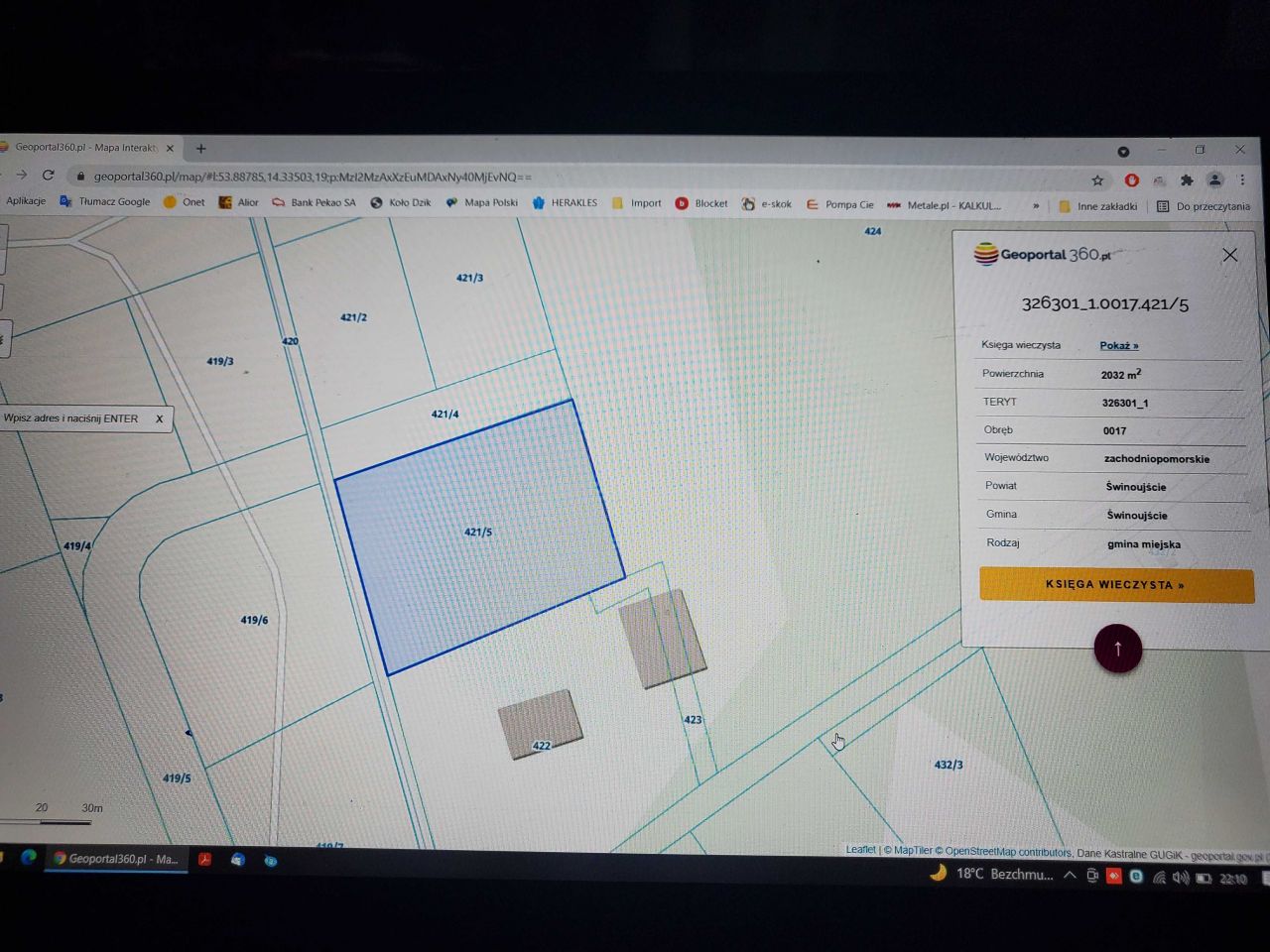 Działka budowlana Świnoujście