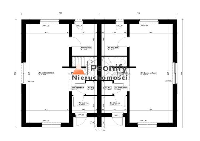 bliźniak, 5 pokoi Gryfice, ul. Starogrodzka. Zdjęcie 4