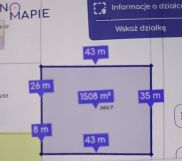 Działka rolno-budowlana Krępiec, ul. Olimpijczyków. Zdjęcie 3
