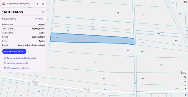 Działka rolna Tuszyn, ul. Bazarowa. Zdjęcie 2