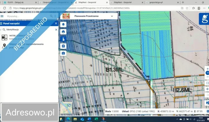 Działka rolna Pogorzel