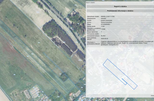 Działka rolna Studzieniec. Zdjęcie 1
