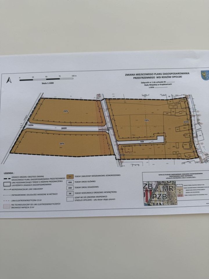 Działka budowlana Rogów Opolski. Zdjęcie 4