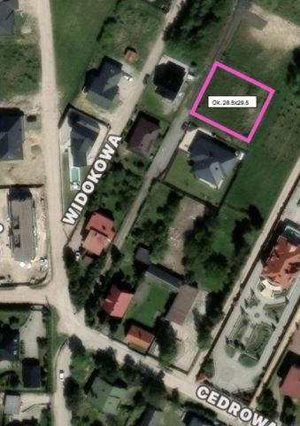 Działka budowlana Cedzyna Cedzyna-Góra. Zdjęcie 1