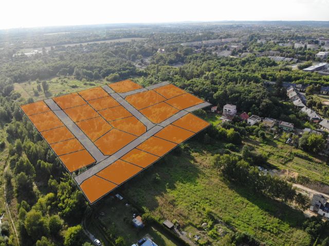 Działka budowlana Sosnowiec Milowice, ul. Stalowa. Zdjęcie 1