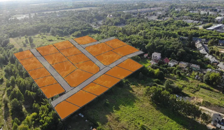 Działka budowlana Sosnowiec Milowice, ul. Stalowa