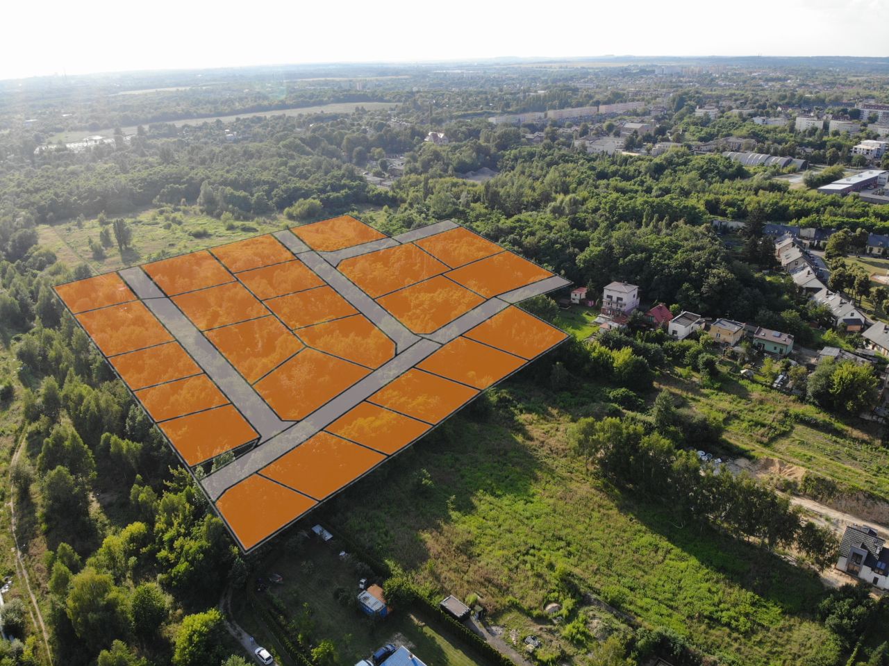 Działka budowlana Sosnowiec Milowice, ul. Stalowa. Zdjęcie 1