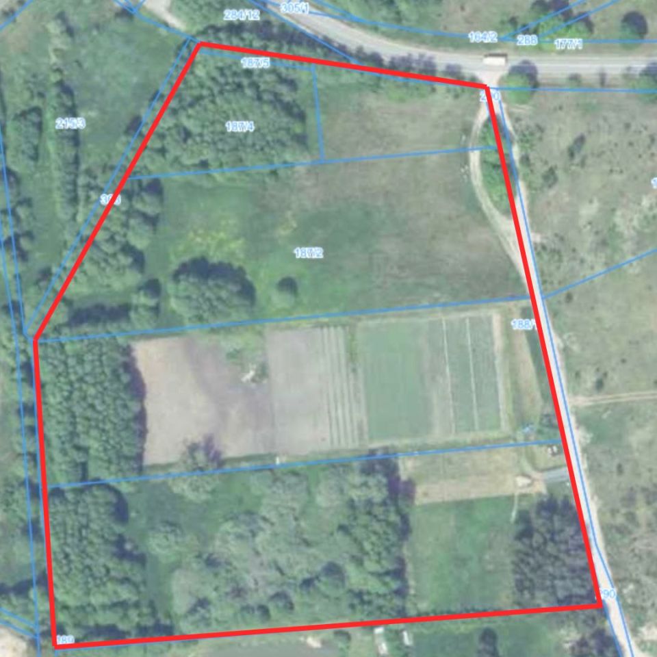 Działka inwestycyjna Zielona Góra Nowy Kisielin, ul. Nowy Kisielin-Odrzańska. Zdjęcie 2