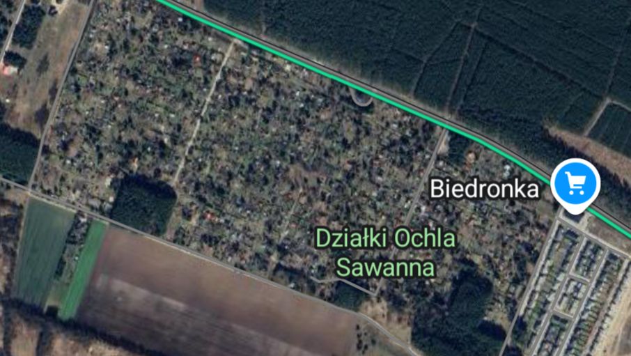 Działka rod Zielona Góra Ochla, ul. Ochla-Kożuchowska. Zdjęcie 2