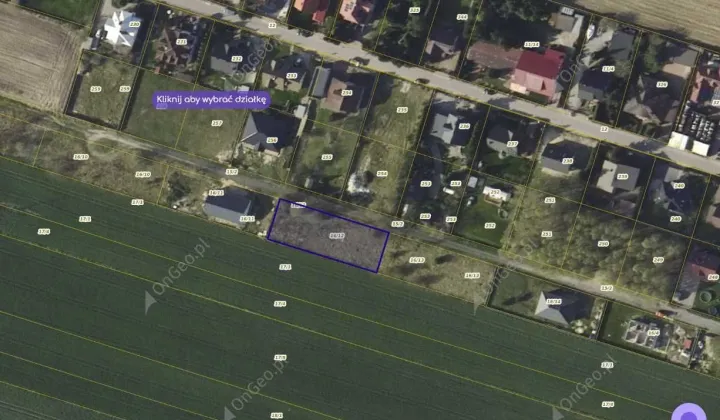 Działka budowlana Żakowice, ul. Pogodna