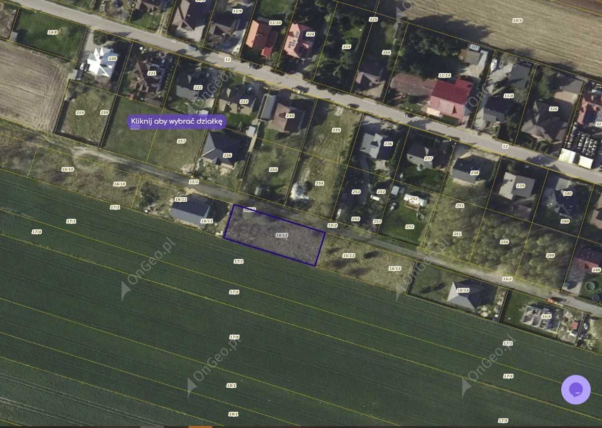 Działka budowlana Żakowice, ul. Pogodna