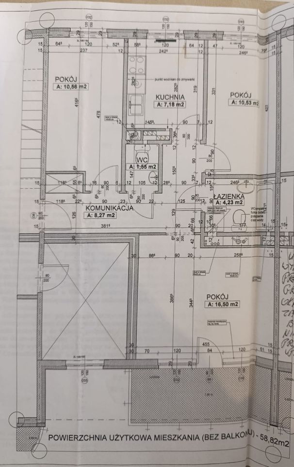 Mieszkanie 3-pokojowe Warszawa Targówek, ul. Borzymowska. Zdjęcie 4