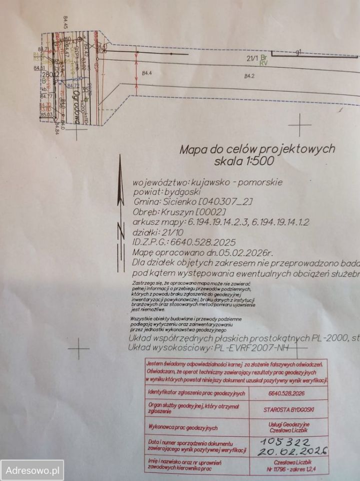 Działka budowlana Kruszyn. Zdjęcie 3