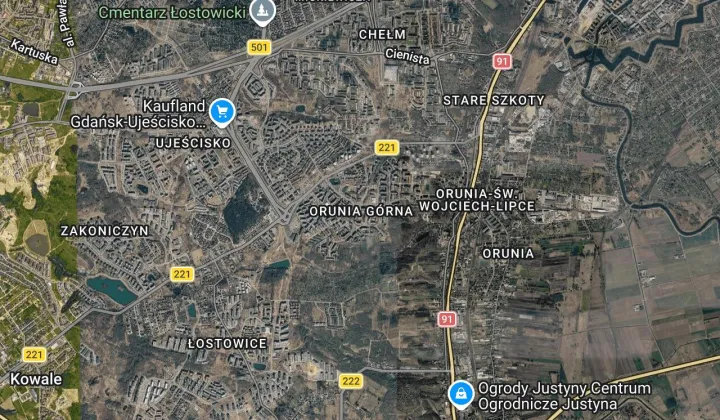 Mieszkanie 4-pokojowe Gdańsk Orunia Górna, ul. Platynowa