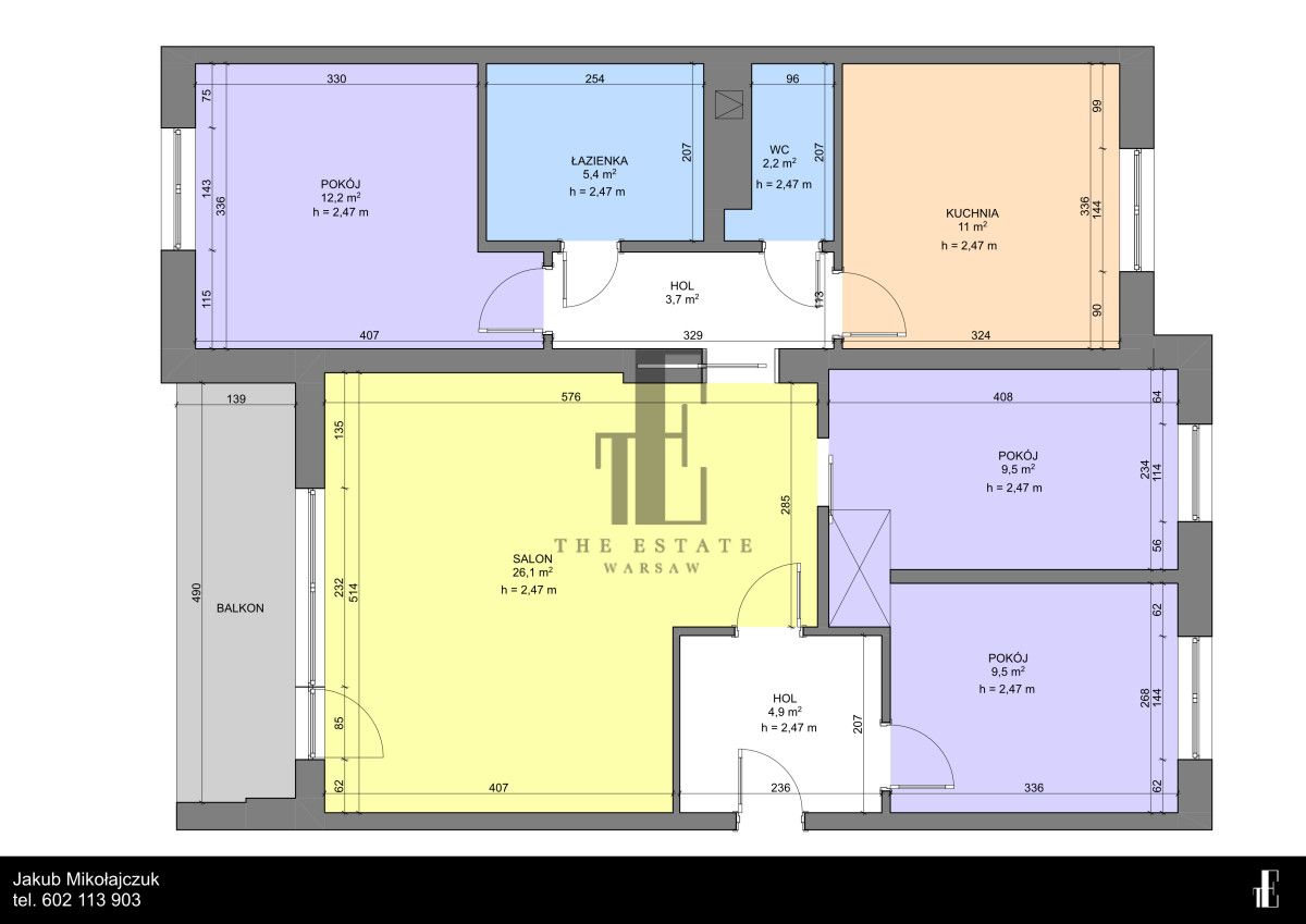 Mieszkanie 4-pokojowe Warszawa Wesoła, al. Jana Pawła II. Zdjęcie 14