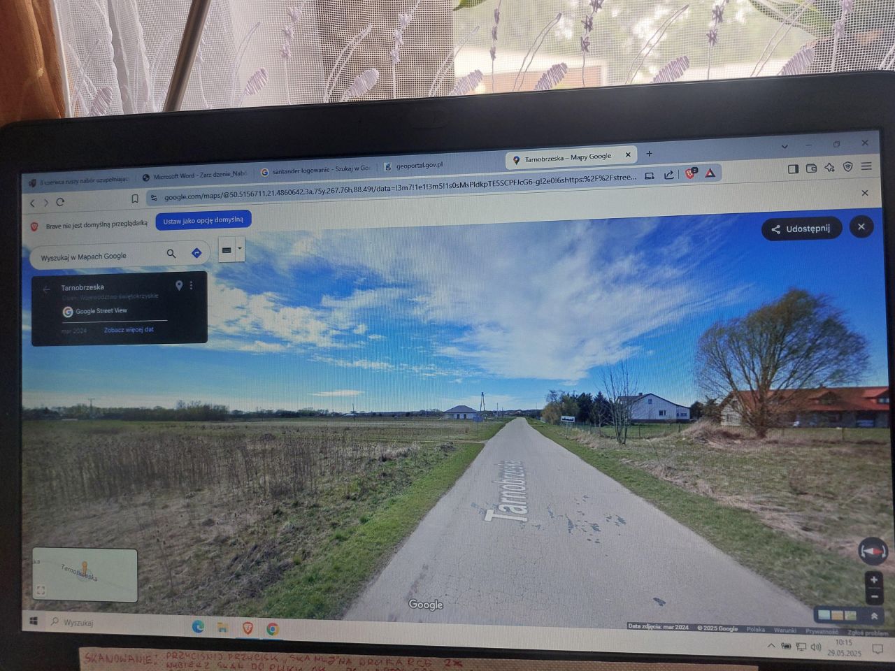 Działka budowlana Osiek, ul. Tarnobrzeska