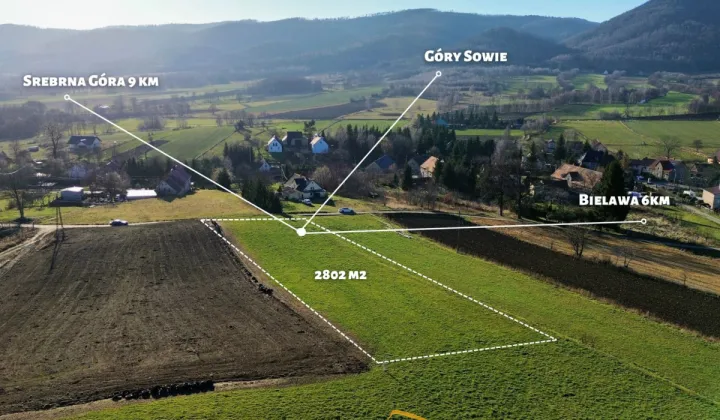 Działka rolno-budowlana Ostroszowice, ul. Krótka