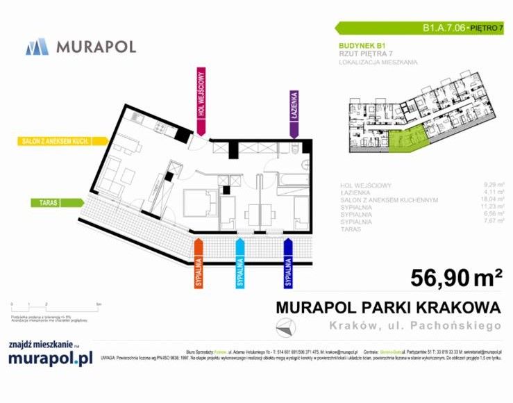 Mieszkanie 4-pokojowe Kraków Prądnik Biały, ul. Adama Vetulaniego. Zdjęcie 2